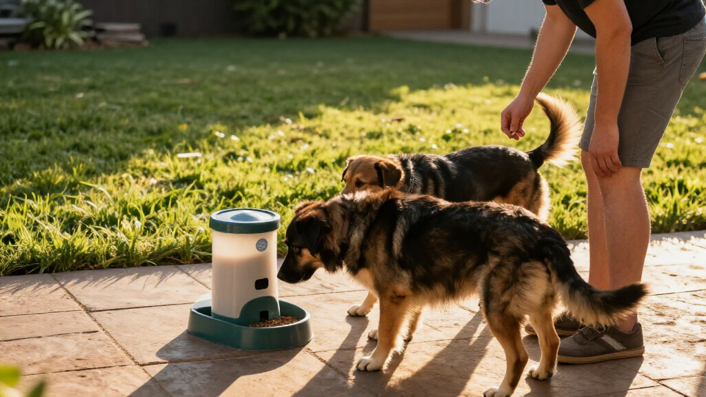 best automatic feeders for two large dogs