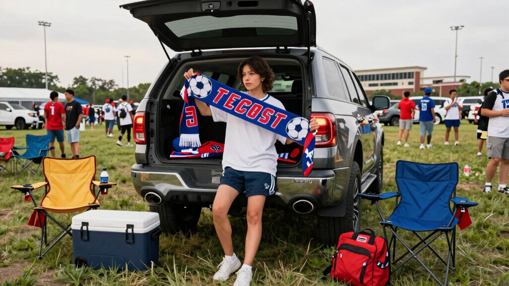 soccer fan tailgate gear