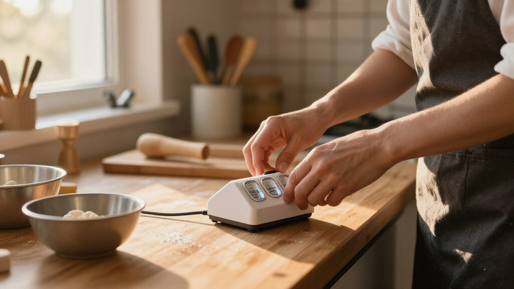 kitchen timer system for baking workflow multi timer