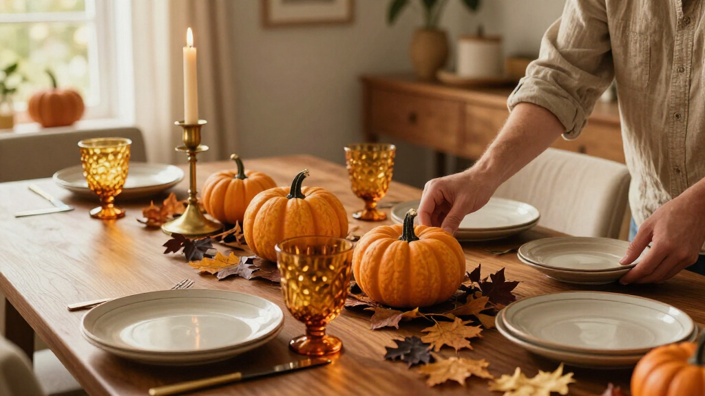Halloween tabletop decorations