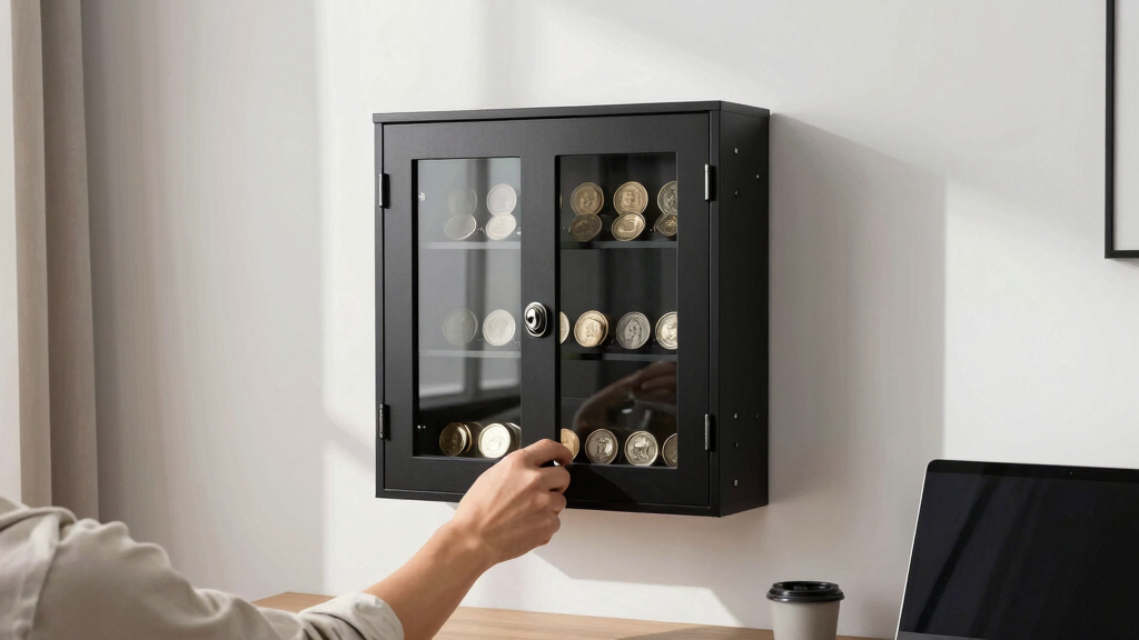 best wall cabinet for coin display and security