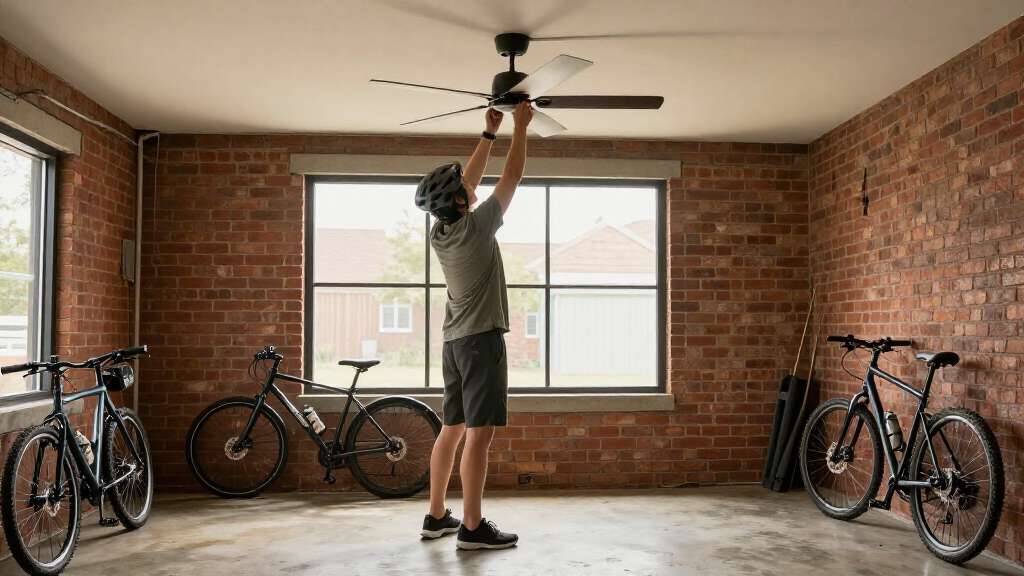 best garage fans for summer bike rooms