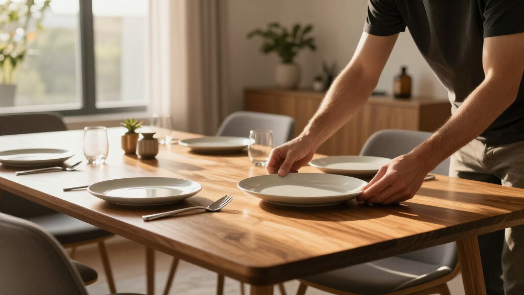 premium dining table for family planning