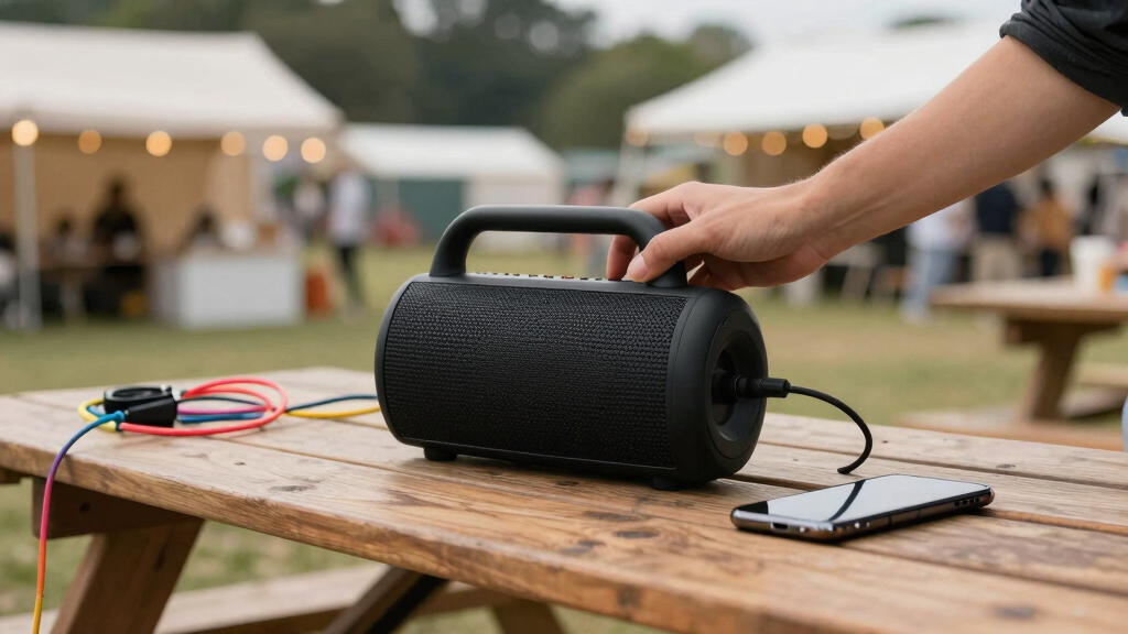 music festival portable speakers