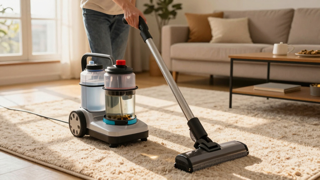 best carpet extractor for home use with dual tanks