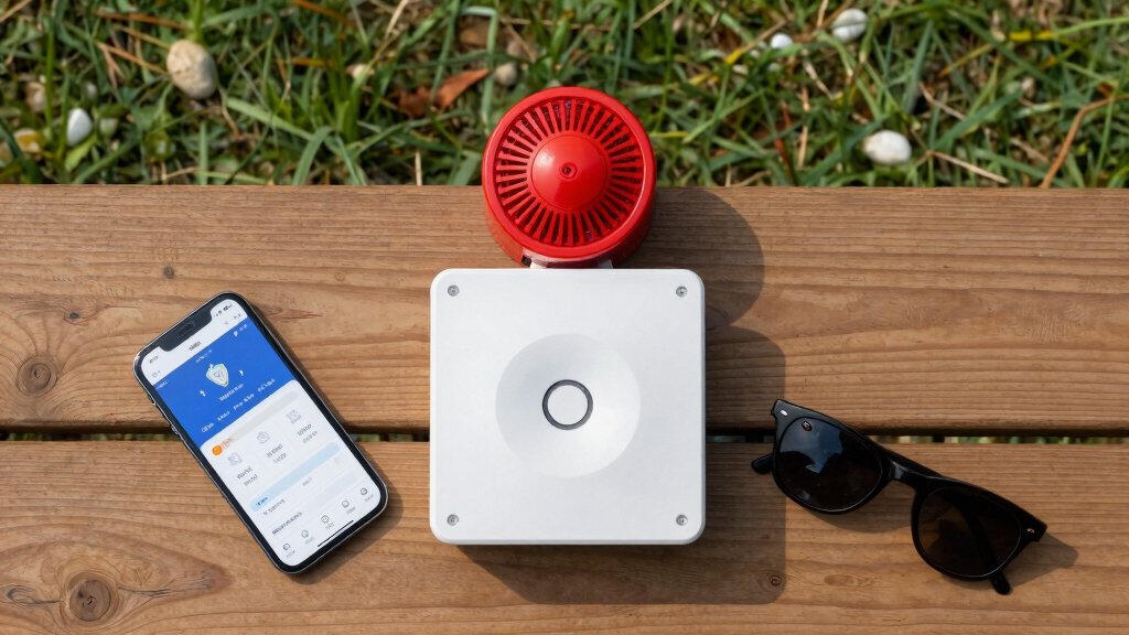 alarm system with loud outdoor siren