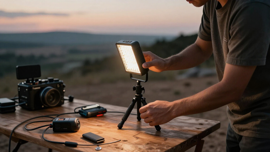 portable lights for filmmakers