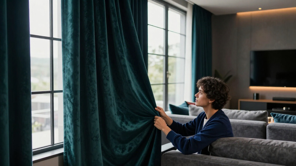 highend velvet cinema drapes