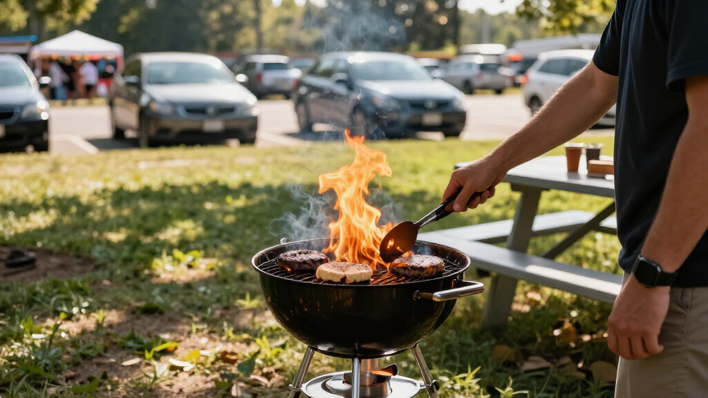 portable tailgating grills