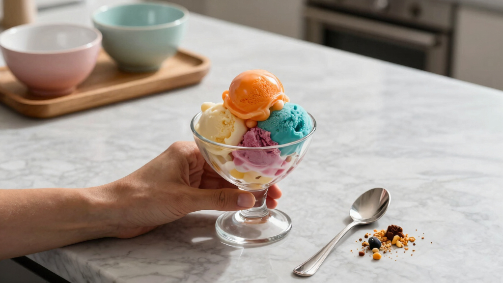 gelato and dessert servingware