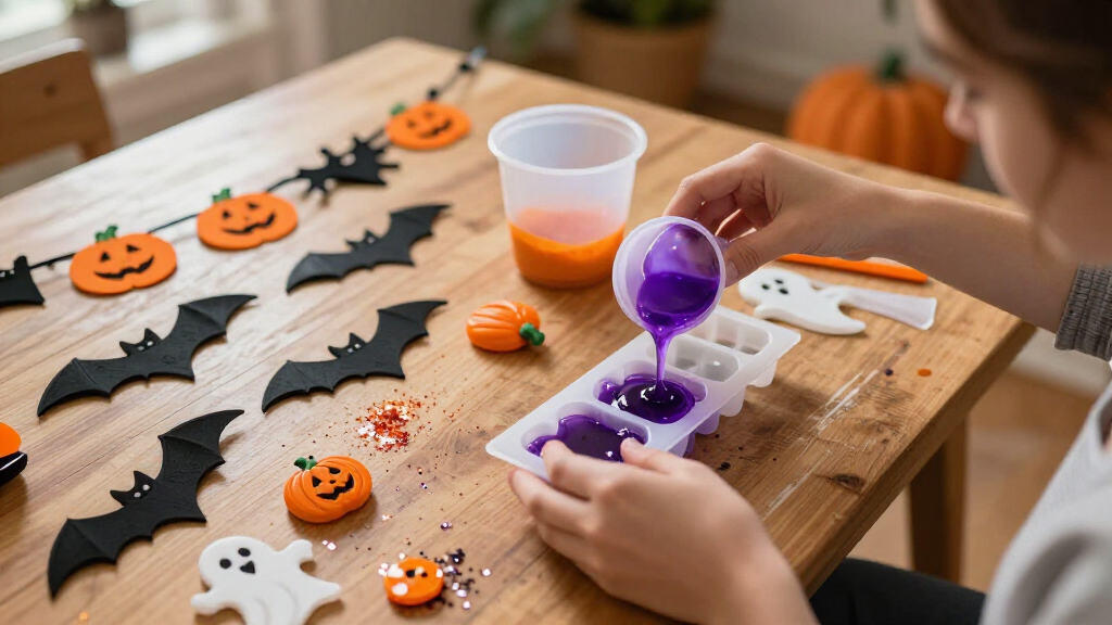 Halloween resin mold kits