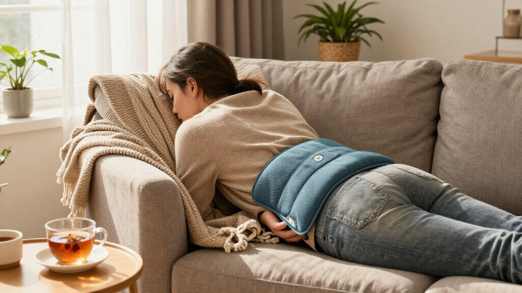 heating pad size for back pain