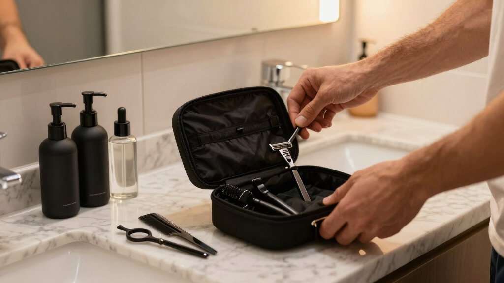 men's grooming kits