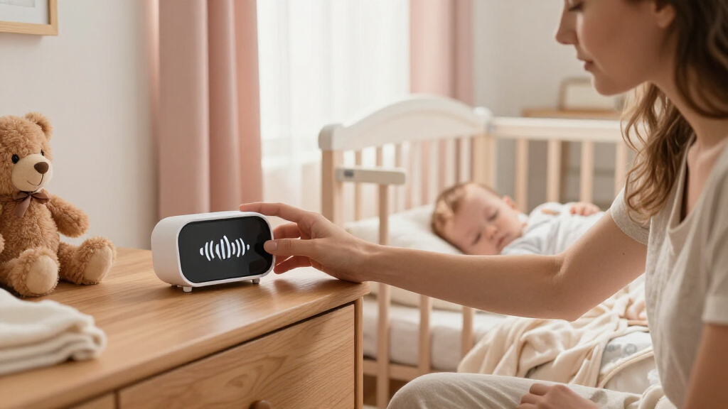 sleep trainer clocks with white noise