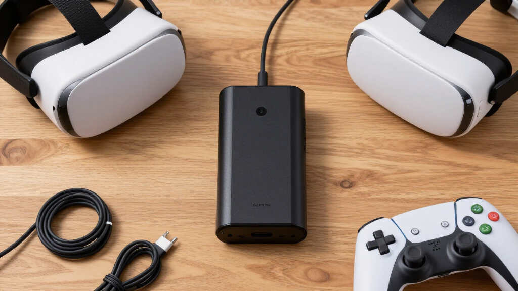 battery backup for a vr play room