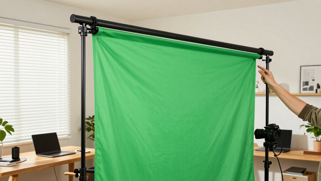 retractable green screens premium