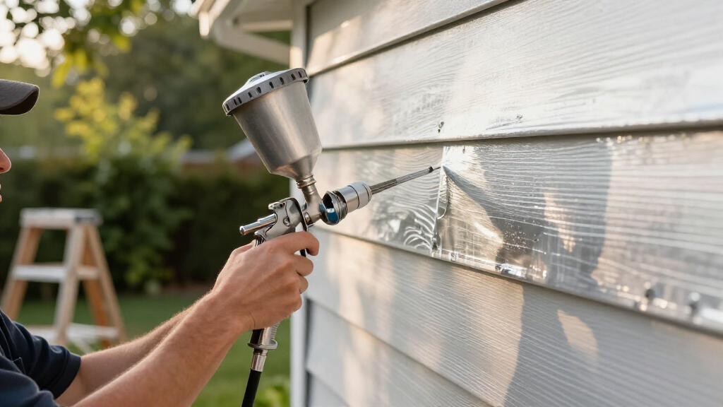 airless sprayer for aluminum siding