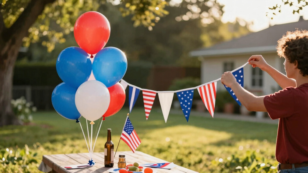patriotic outdoor party supplies