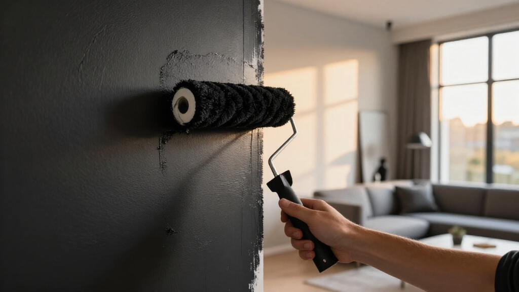 best black interior wall paints
