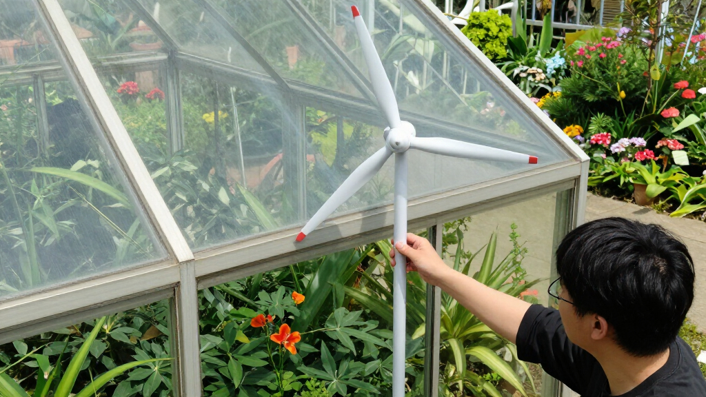 wind powered greenhouses