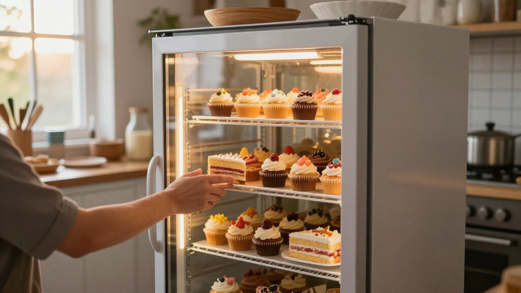 best cake display refrigerator for home bakery