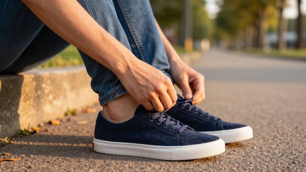 best slim suede sneakers