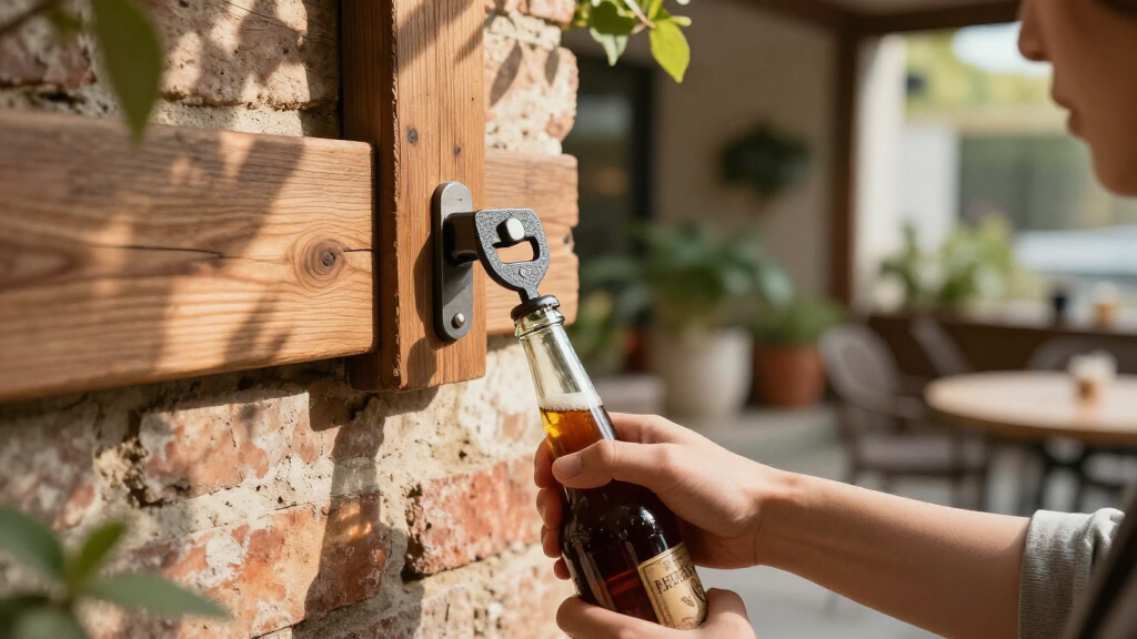 wall mounted bottle opener heavy duty