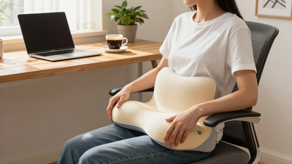 ergonomic lumbar support pillow
