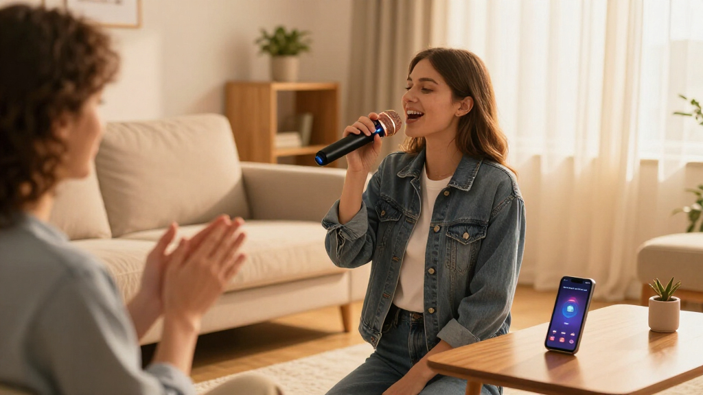 bluetooth karaoke microphones
