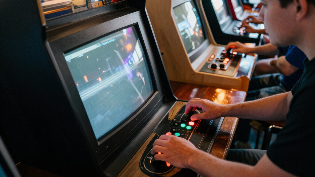 arcade cocktail cabinets