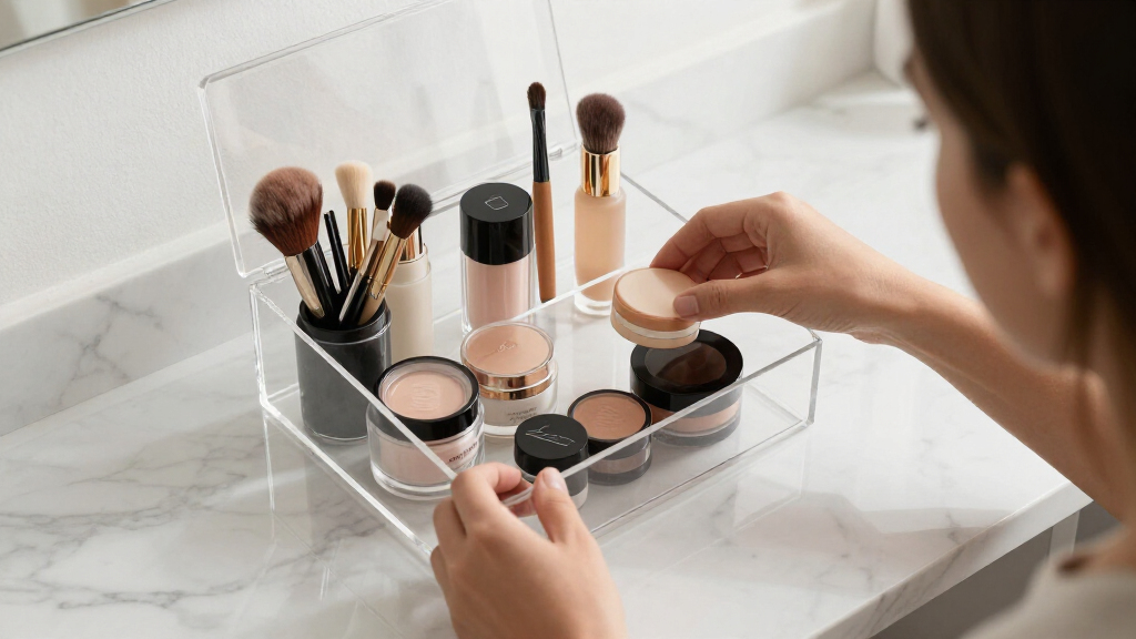 compact makeup organizers