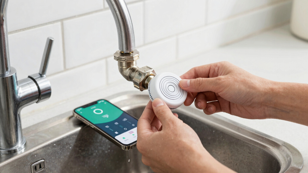 smart home water leak detectors