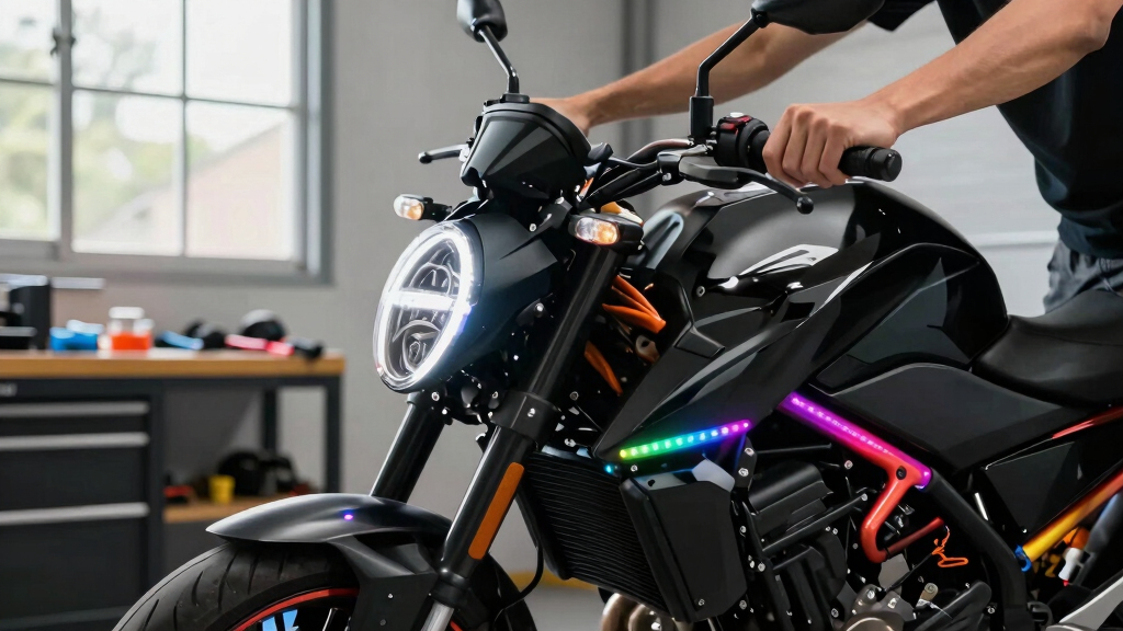motorcycle LED accent lighting