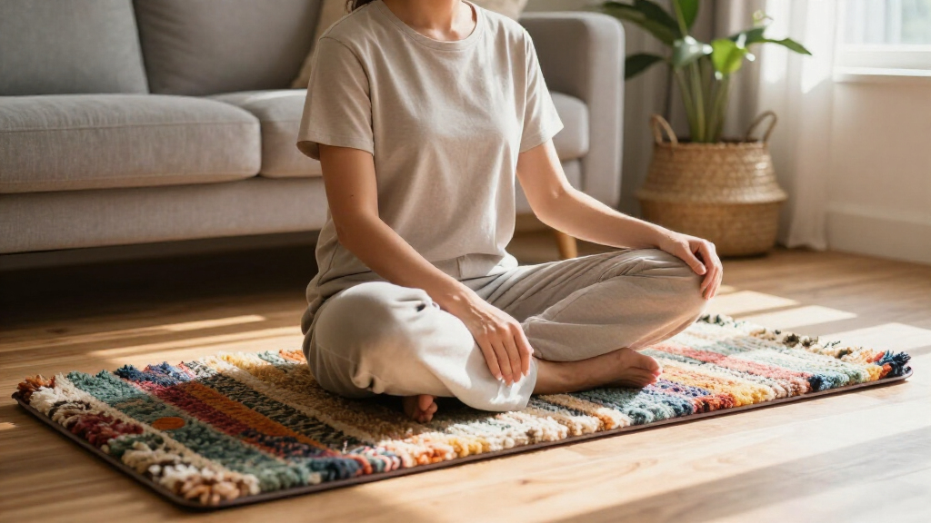 best meditation mat set premium