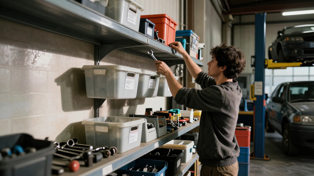 automotive garage organization storage