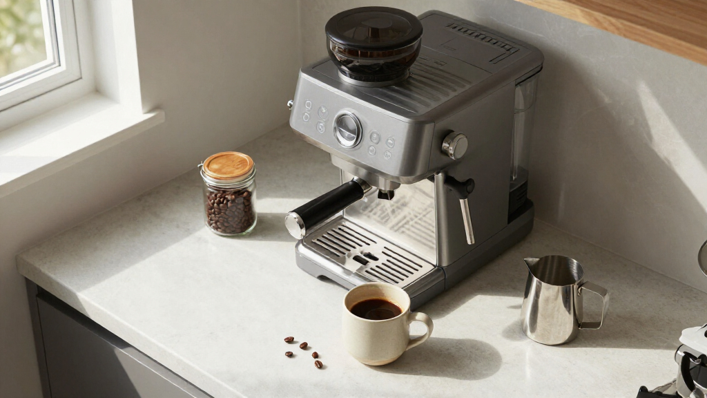 best coffee machine with built in grinder and milk frother