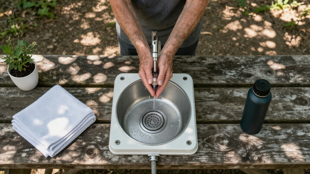 portable camping shower