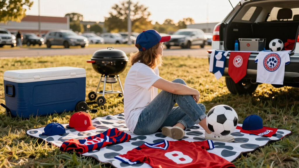 soccer fan tailgate gear
