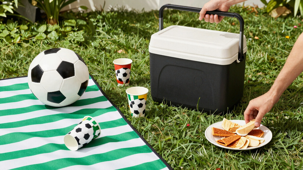 soccer-themed outdoor party supplies