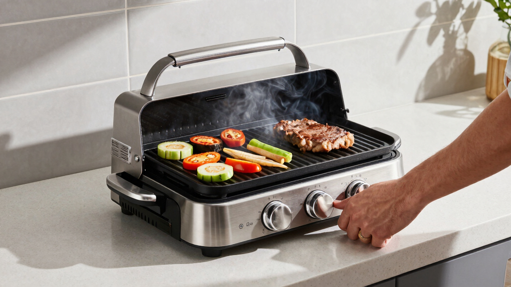 electric indoor smokeless grills