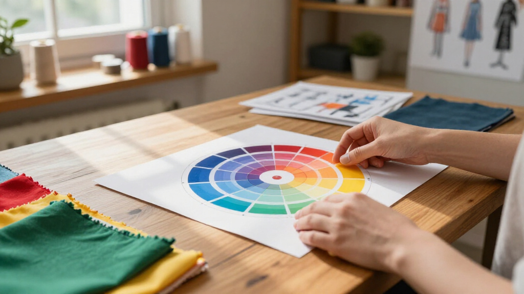 color theory wheel for fashion