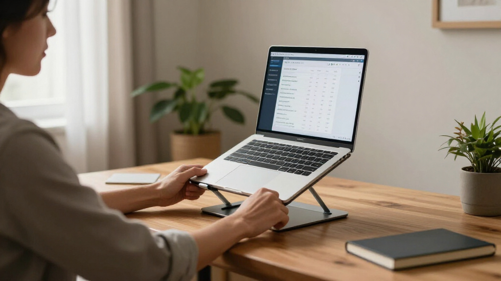 ergonomic laptop stands