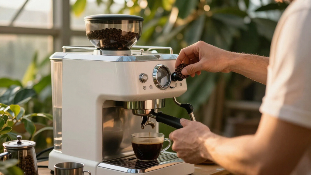 highend coffee makers with grinder