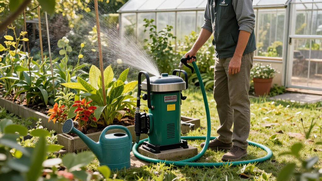 gas powered water pump for irrigation