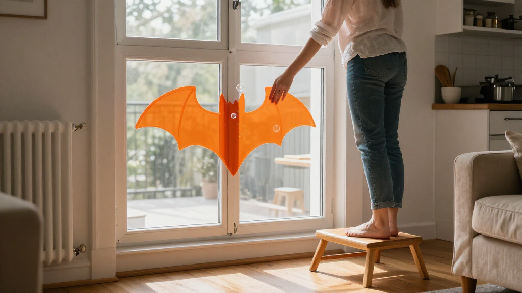 Halloween decorative window clings
