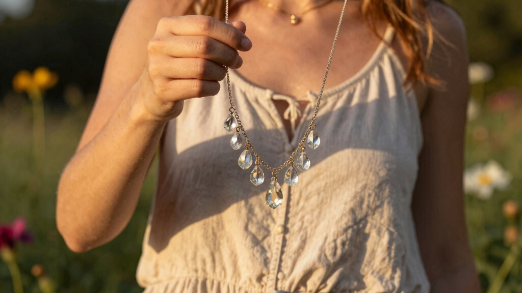 crystal healing jewelry