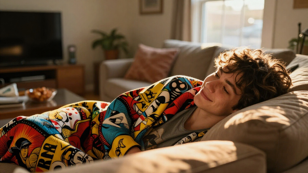 pop culture themed cozy blankets