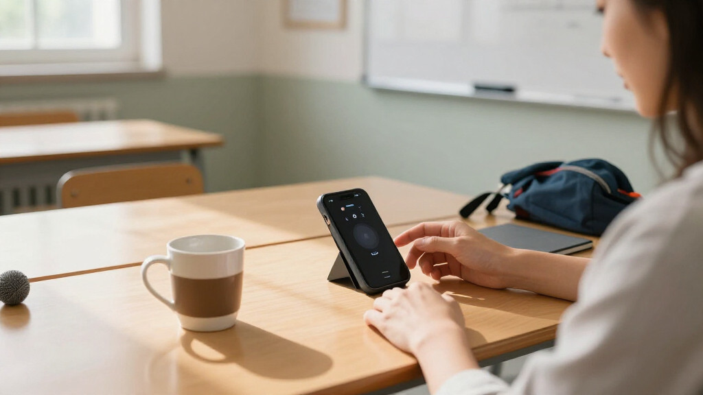 speech to text hardware for classrooms
