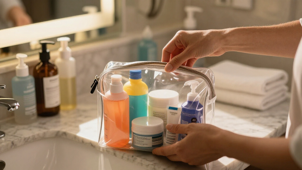 travel organizers for toiletries