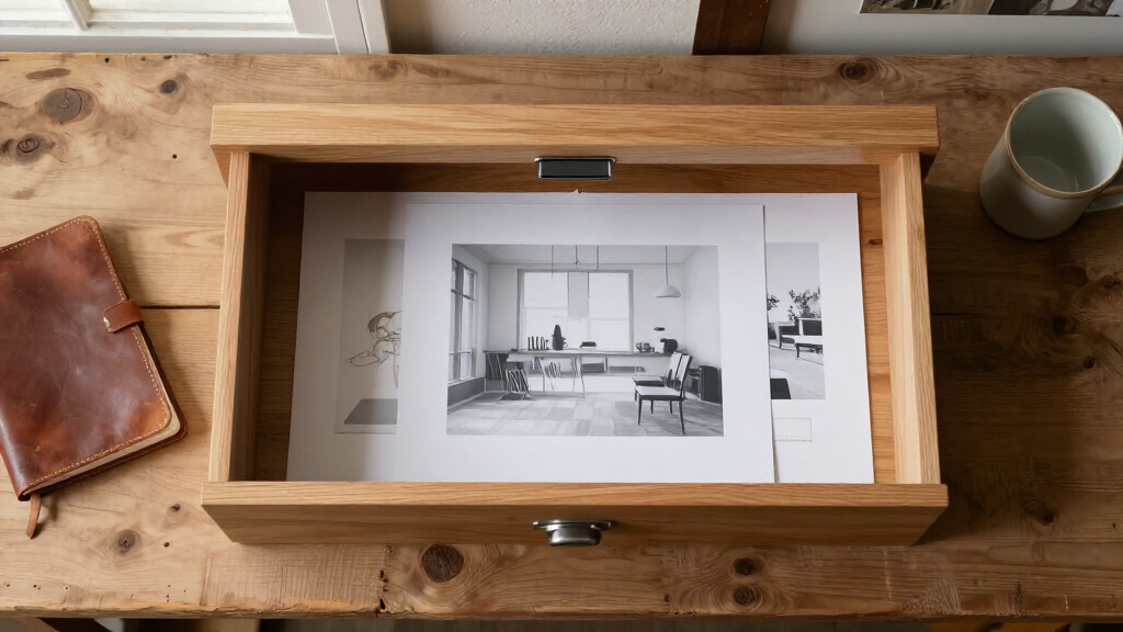 flat file cabinet for large paper and prints